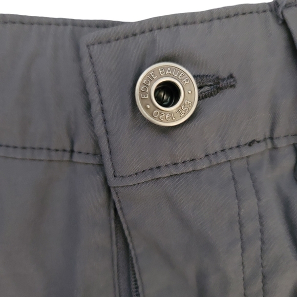 Eddie Bauer Mens Size 32x30 Eddie Bauer Mens Adventure Trek Pants Gray - Picture 5 of 10